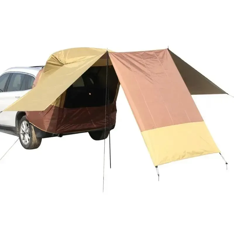 Sophisticated Portable Waterproof Car Awning Sun Shelter - Camping SUV Rear Tent with Quick Automatic Opening Exceptional