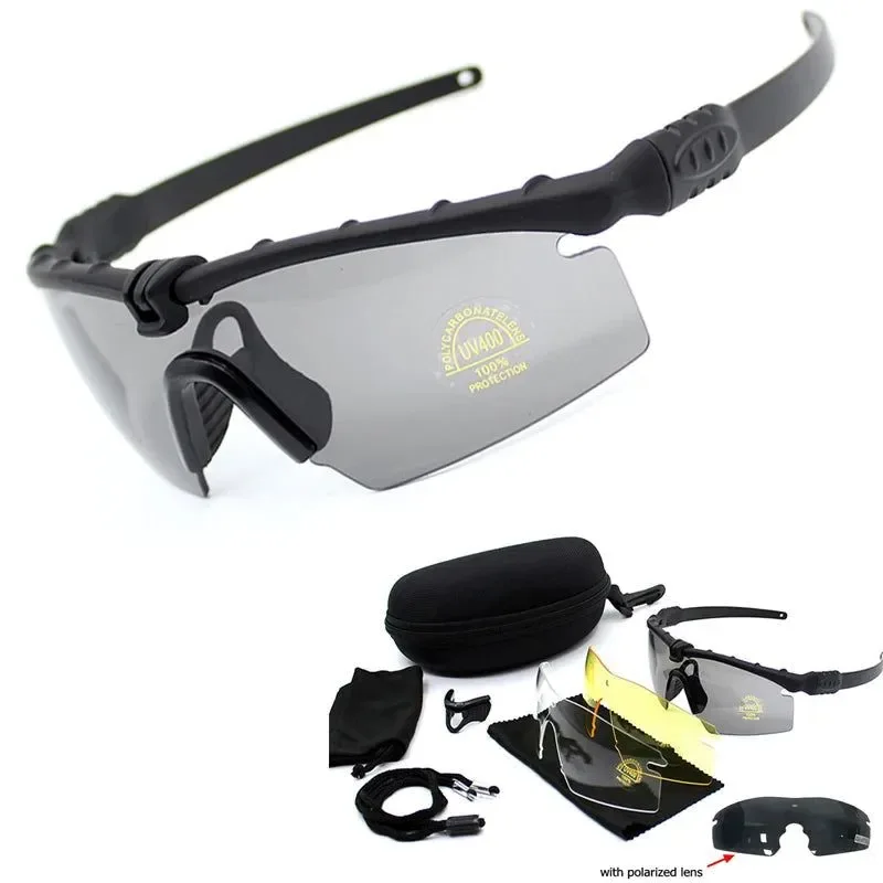 Exceptional Polarized Tactical Sport Glasses - UV Protection for Hunting Hiking Camping and Shooting Luxury