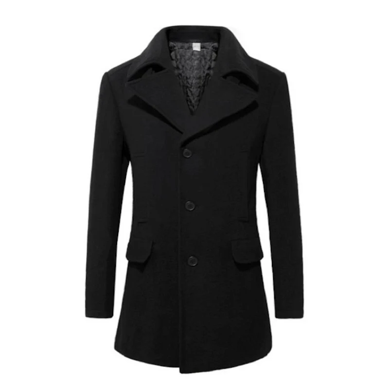 Environmentally Friendly Men s Wool Coat Excellent