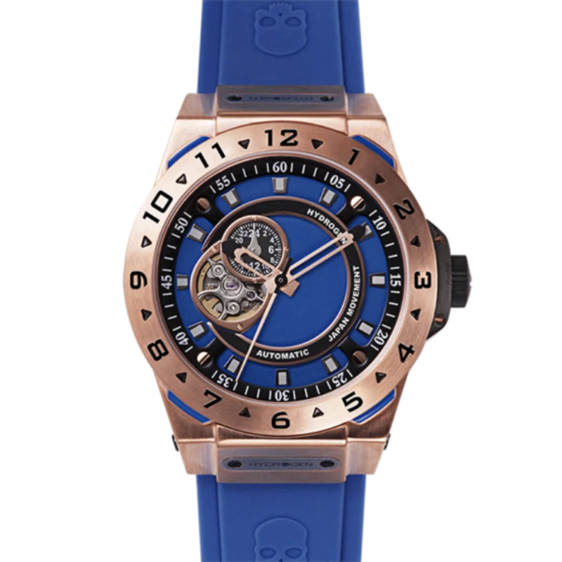Unique Hydrogen Automatic Open Heart Blue Watch Next-Generation