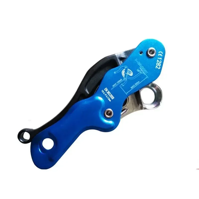 Solid Climbing Gear Ascender and Rappelling Descender - For 10-12mm Rope 150 kg 330 lb Capacity Practical