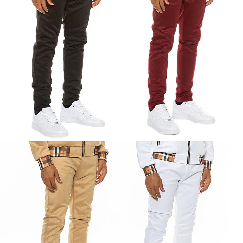 Unique Your Style with Men s Burberry Plaid Jogger Pants High-Grade