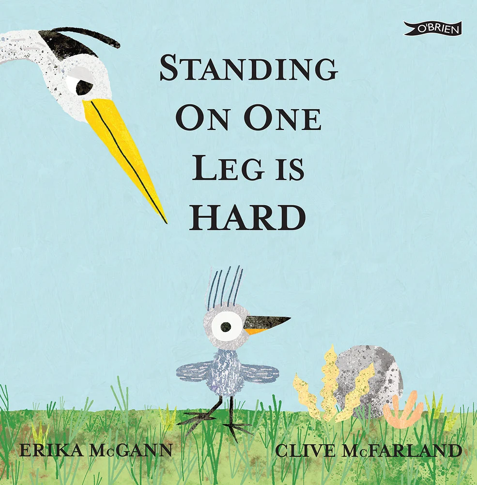 Contemporary Standing On One Leg Is Hard- Children's Book Fashionable