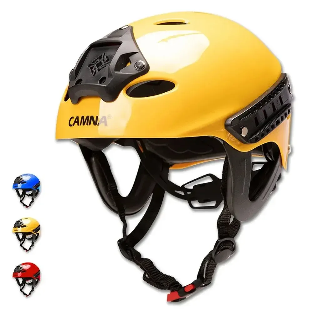 Official Multi-Function Outdoor Adventure Helmet with Ear Protection - Rock Climbing Caving and Water Sports Elite