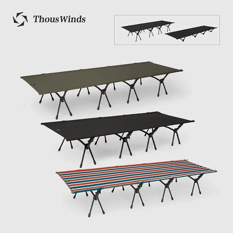 Reliable Thous Winds Portable Camping Cot - Lightweight Foldable Bed for Outdoor Camping Hiking and Travel Durable