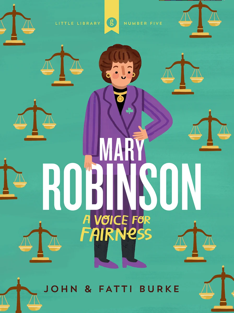 Powerful Mary Robinson A Voice for Fairness- Children's Book Breathable