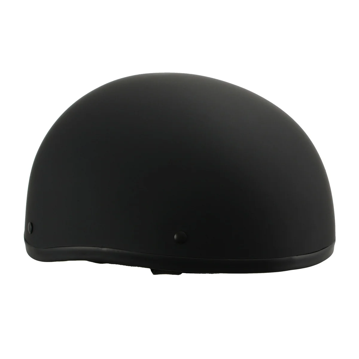 Effective Milwaukee Helmets MPH9770DOT Americas Smallest Matte Black Half Helmet Carefully Designed