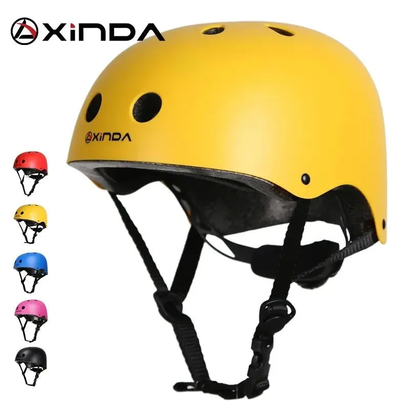 Top-Quality Universal Outdoor Safety Helmet for Rock Climbing Camping and Riding - Protective Equipment for Children and Adults Elite