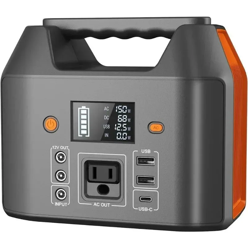 Fine Portable Power Station 150W 155Wh – 42000mAh Solar Generator with 6 Ou – Trekker EssentialsPortable Power Station 150W 155Wh – 42000mAh Solar Generator with 6 Outputs AC Outlet Proven