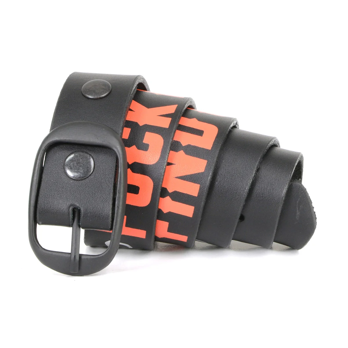 Luxury Milwaukee Leather MP7110 Men's F Around - Find Out Black Leather Belt w Interchangeable Buckle - 1.5 inches Wide Eco-Friendly