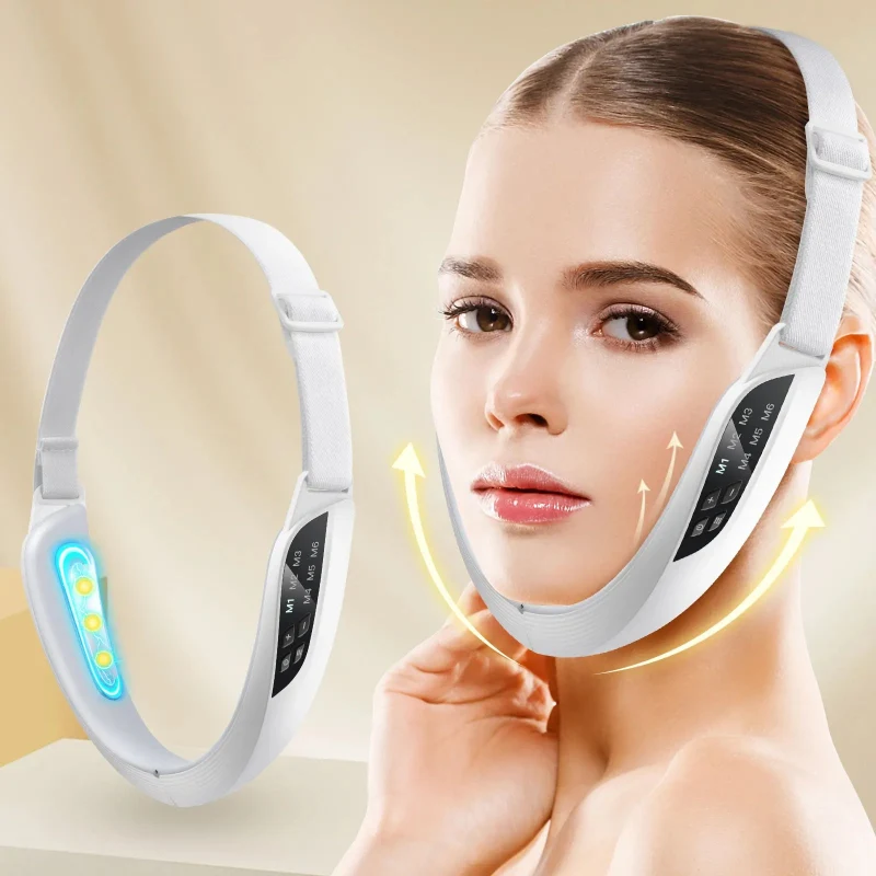 Minimalist V-Face Slimming Device for Enhanced Facial Contouring Reusable