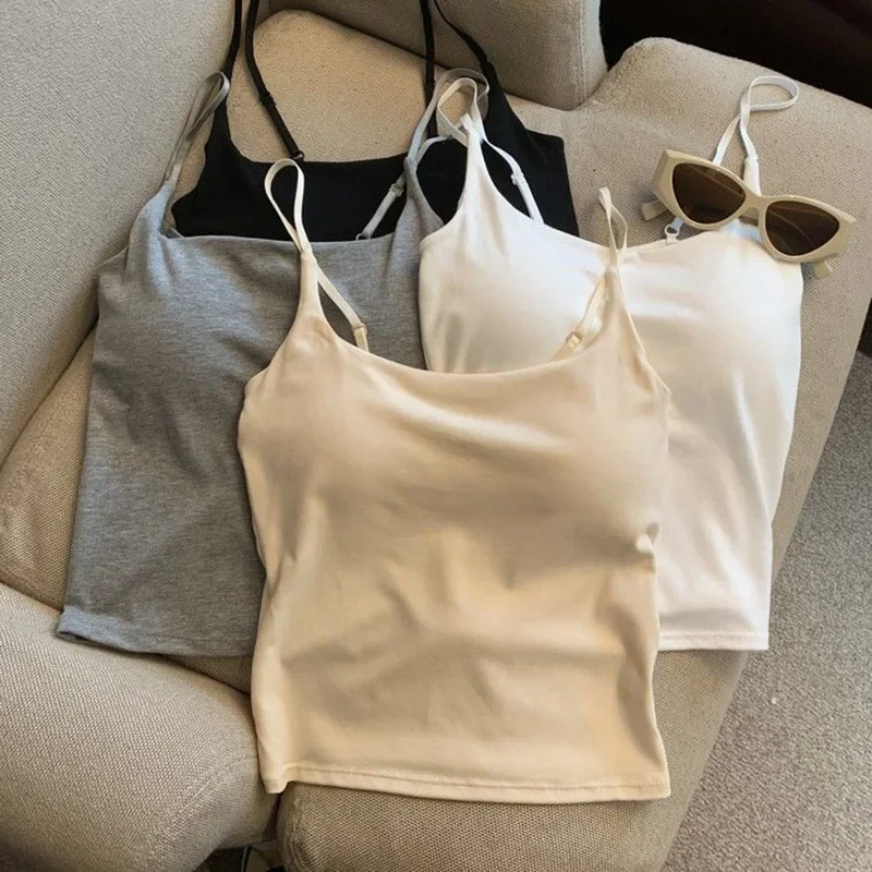 Fine Crafted Basic Adjustable Strap Tank Tops Artisan