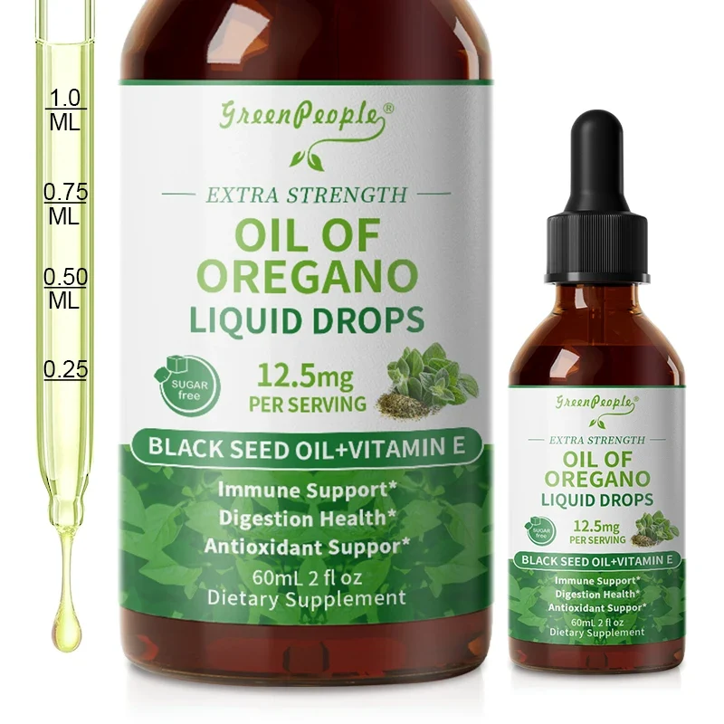 Exceptional Oil of Oregano Immune Support Drops 60ml - Natural Wellness for Your Health Outstanding