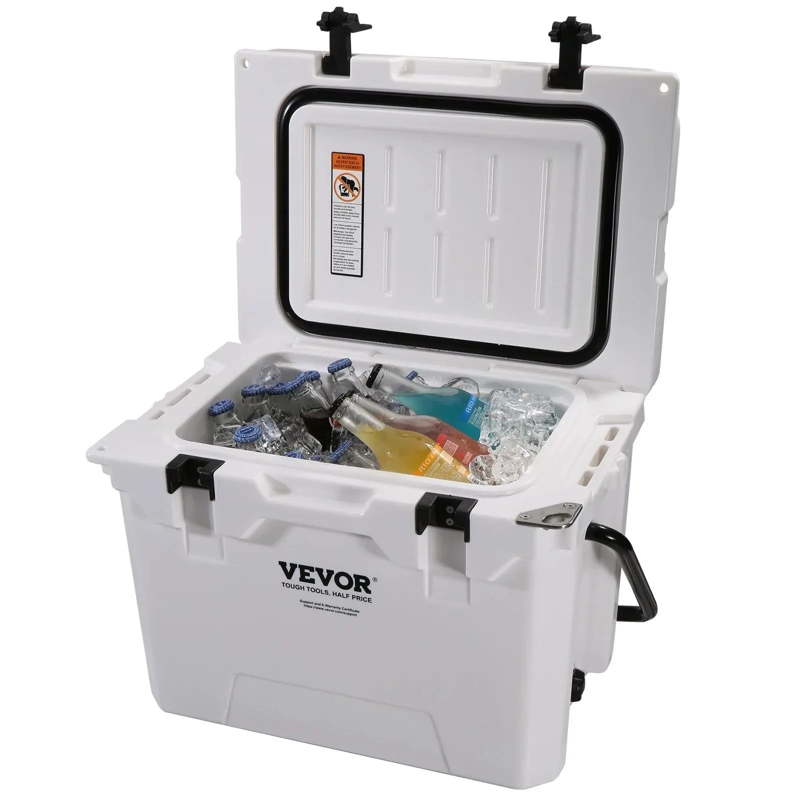 First-Class VEVOR Hard Cooler – Large Capacity Insulated Ice Chest for Outdoor Adventures Carefully Designed