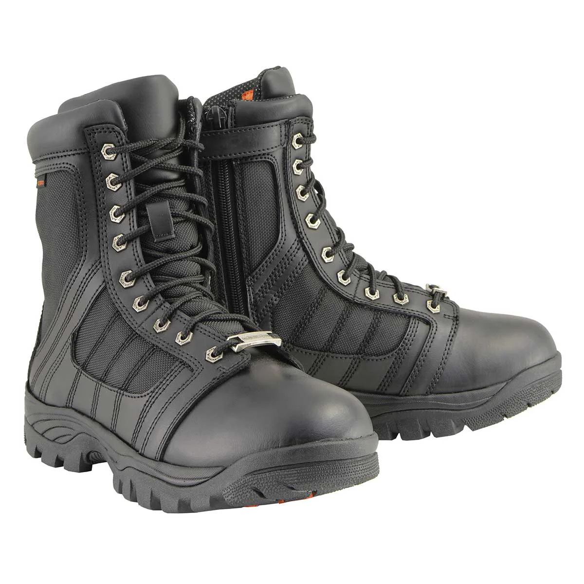 Trusted Milwaukee Leather MBM9130WP Men s Black Lace-Up Waterproof Swat Style-Tactical Biker Motorcycle Boots Smart