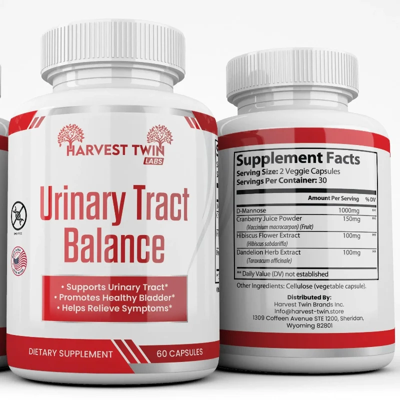Specialty Harvest Twin Labs Urinary Tract Balance Dietary Supplement – 60 Capsules Advanced
