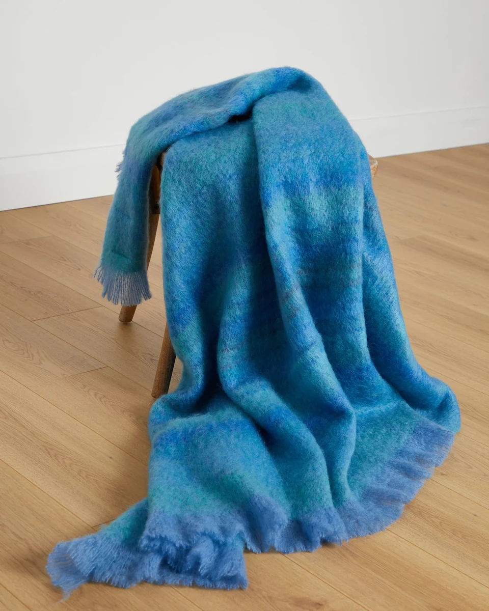 Consistent Foxford Wild Atlantic Mohair Throw Trendy