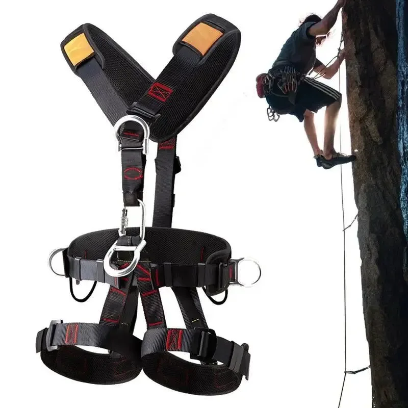 Specialty Premium Full-Body Roofing Climbing Harness – Adjustable Safety Harness for Men Luxury