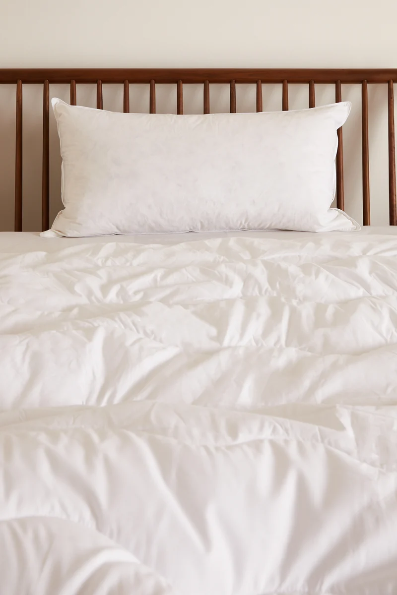 Specialty Foxford King Size Feather Down Pillow 50x90cm Refined