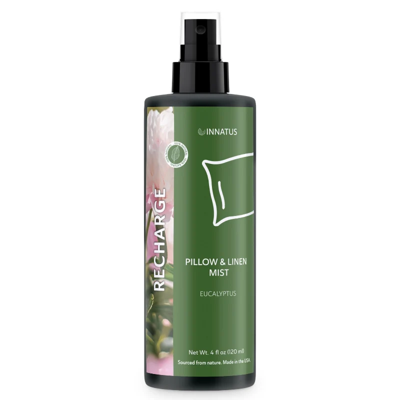 Certified Recharge Pillow Linen Mist by Innatus – Eucalyptus World-Class