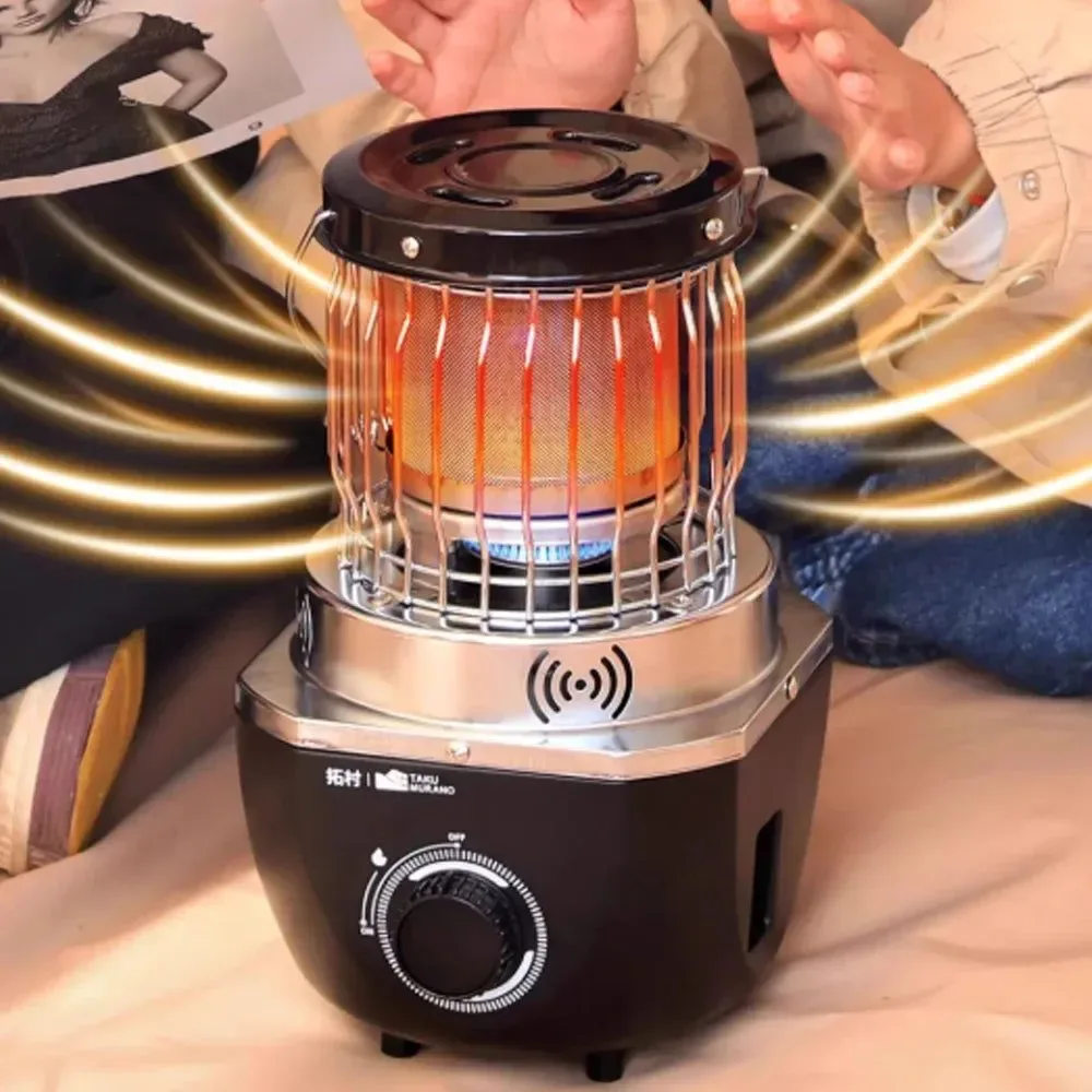 Premium Material Portable Cassette Gas Heater 2700W Outdoor Warmer for Camping Patio Emergency Heat Luxury