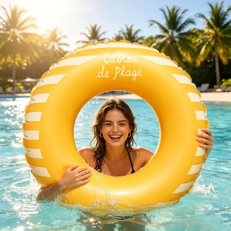 Verified Inflatable Swim Rings – Fun Pool Floats for Kids Adults Responsible