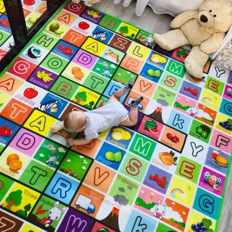 Powerful Baby Educational Play Mat Double Sided Printed Foam Floor Crawling Carpet Reliable