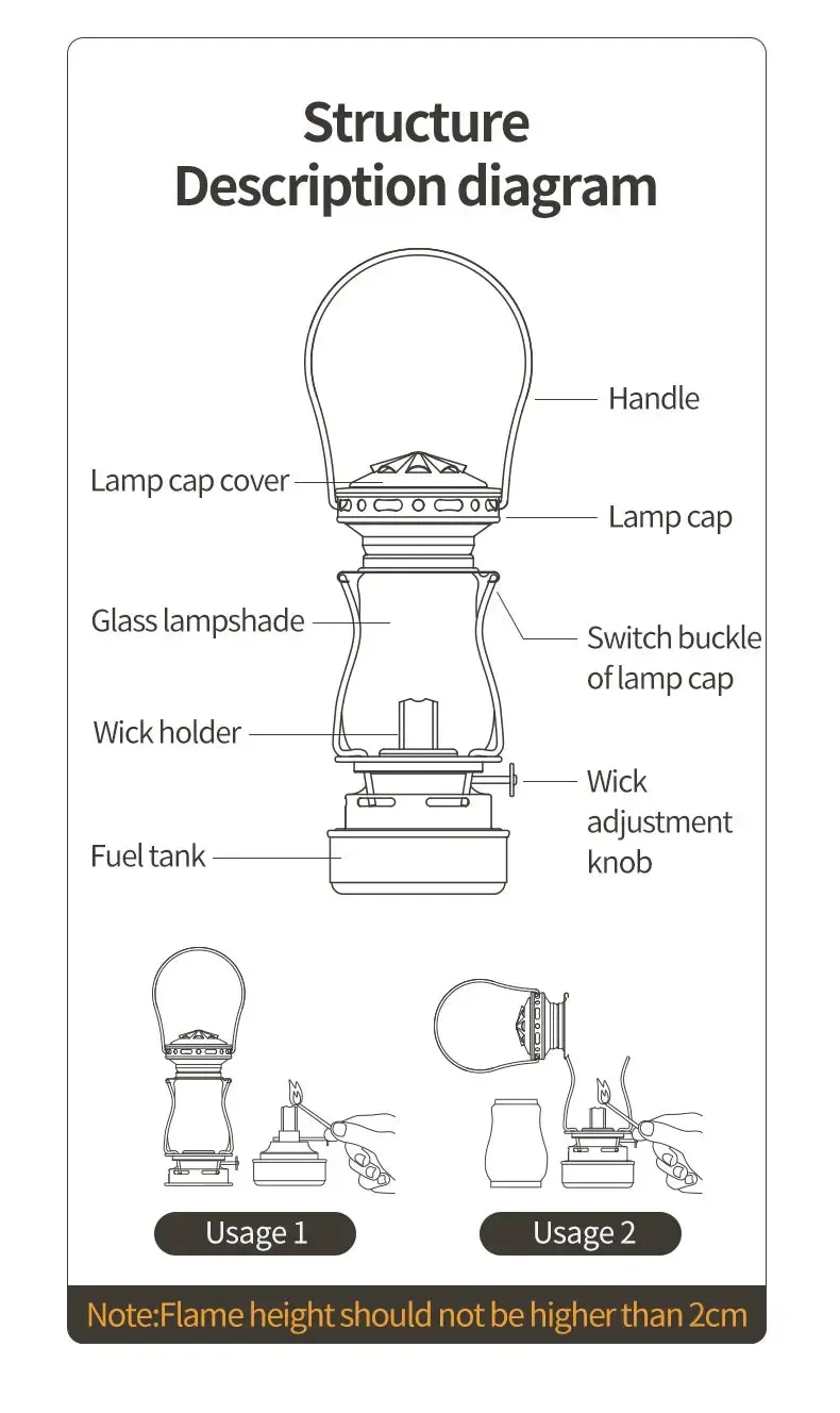 Consistent Vintage Kerosene Camping Lantern – 10-Hour Windproof Portable Oil Lamp for Outdoor Ambiance Exceptional