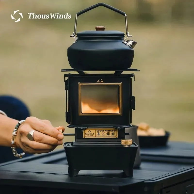 Powerful Retro Oil Lamp Stove – Portable 8-Hour Kerosene Lantern Camping Cooker Soft