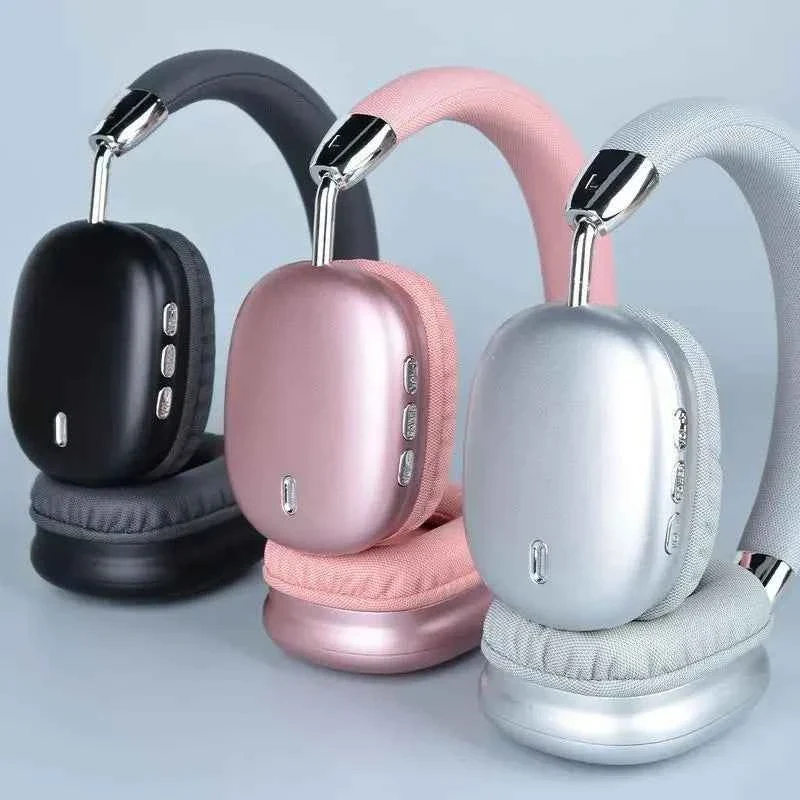 Superior Wireless Bluetooth Over-Ear Headphones with Premium Cushion Design Foldable Comfort Fit Stereo Sound Genuine