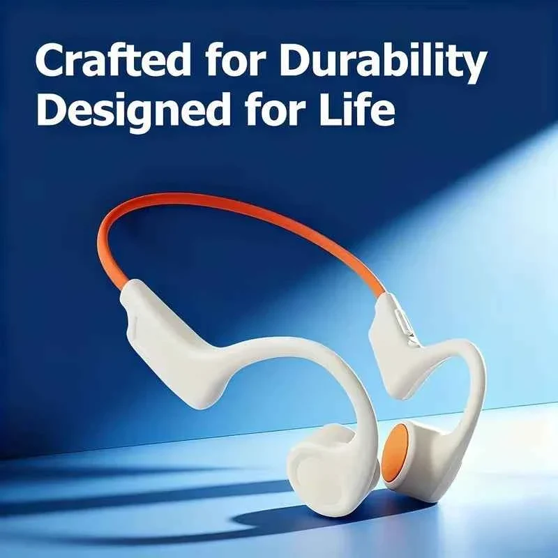 Top-Quality Open-Ear Bone Conduction Headphones Wireless Sports Earphones with BT 5.3 16H Playback Microphone Fine