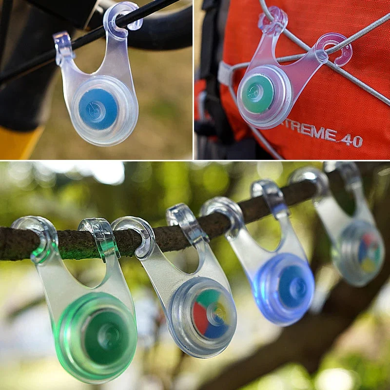 Classic 10PCS Waterproof LED Tent Lights – Mini Hanging Safety Lights for Camping Cycling Outdoor Use Selected