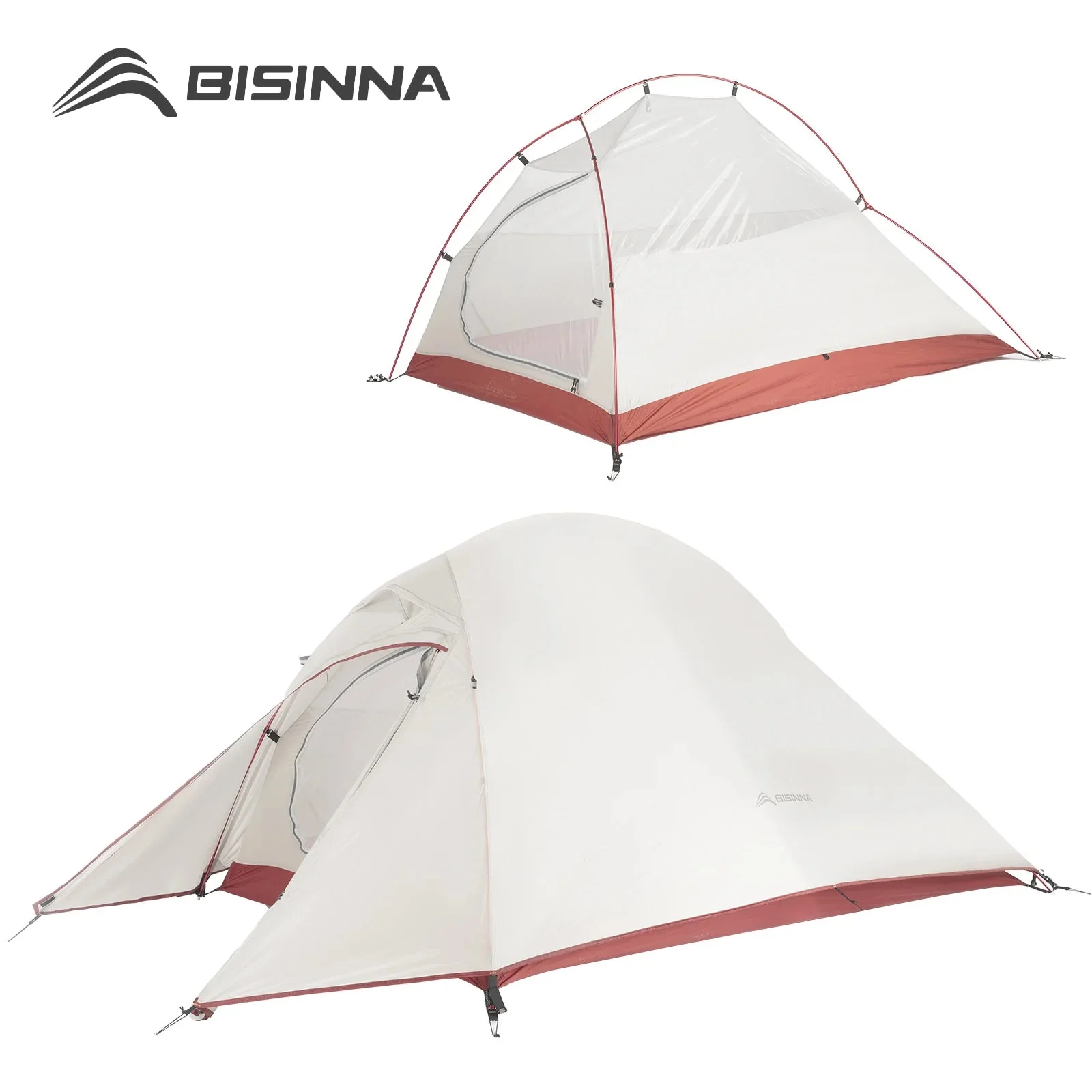 Excellent Ultralight 1–2 Person Backpacking Tent – 20D Nylon Waterproof Trekking Tent for Hiking Cycling Exceptional