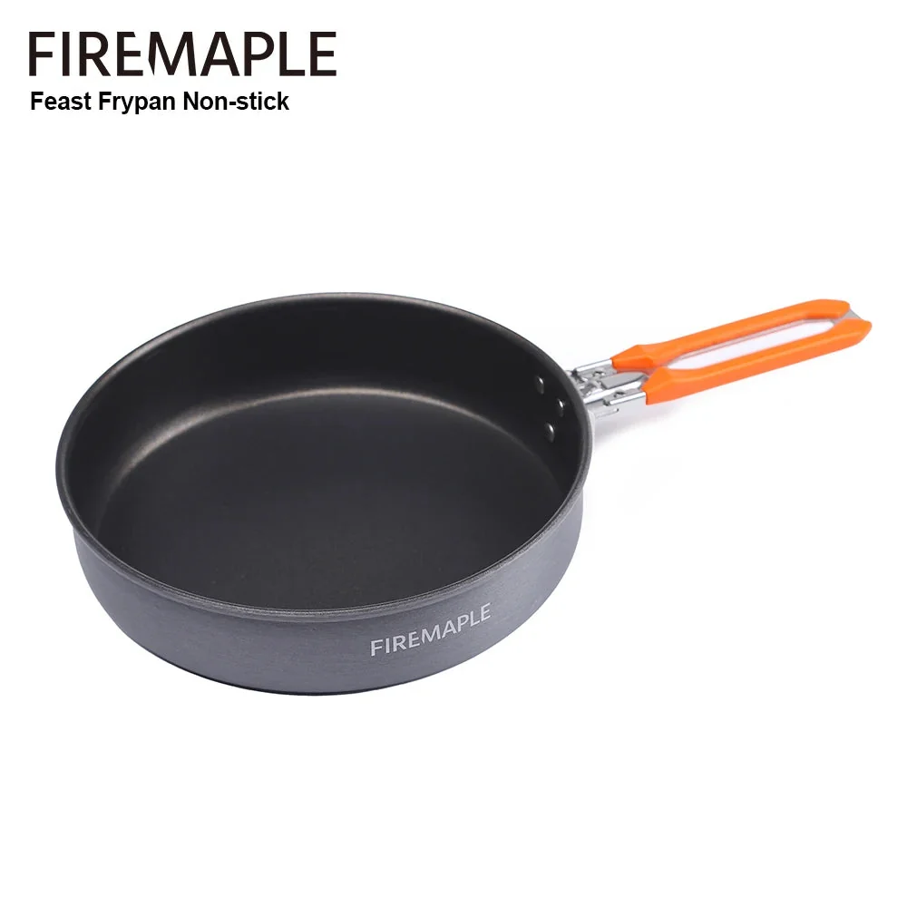 Pure Non-Stick Camping Frying Pan 0.9L – Lightweight Outdoor Skillet for Hiking Backpacking Camping Casual