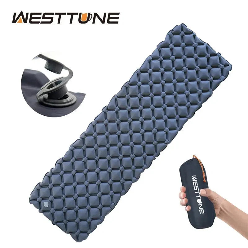 Classic Ultralight Inflatable Camping Sleeping Pad – Portable TPU Nylon Air Mattress for Hiking Travel Responsible