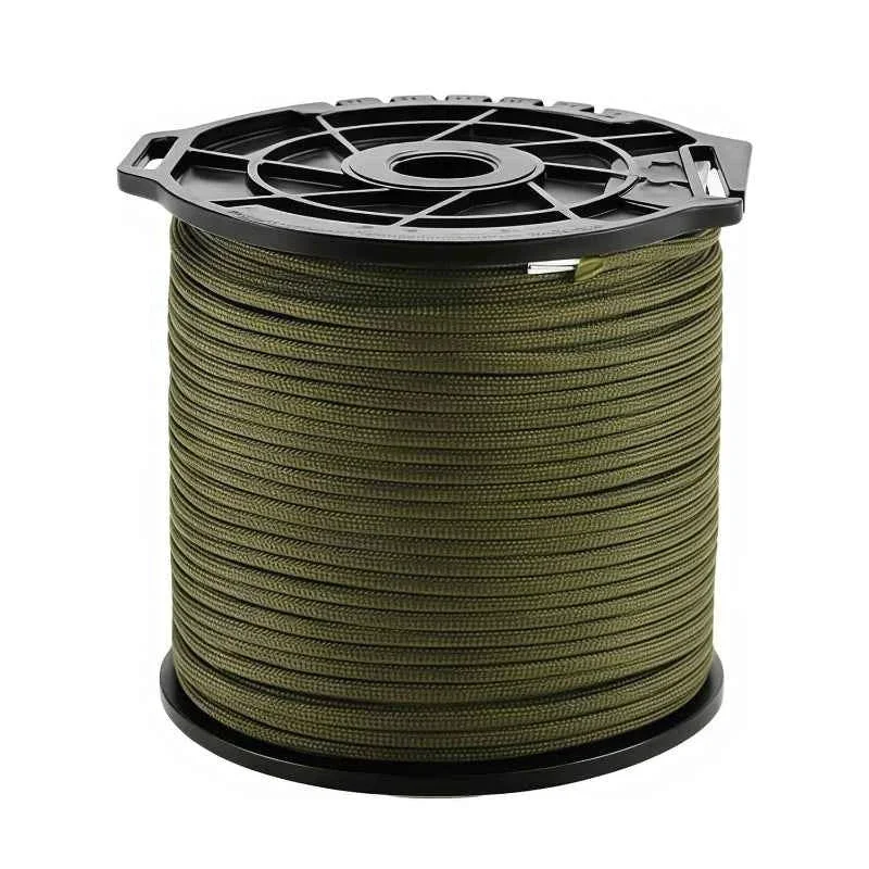 Professional 650LB Paracord 100M 9 Core 4mm Military Tactical Parachute Rope Spool for Outdoor Survival Camping DIY Projects Trendy
