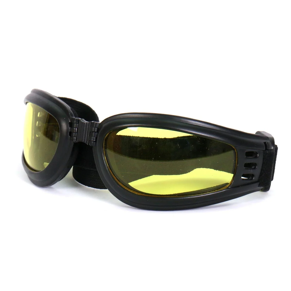 Optimized Hot Leathers SGG1017 Yellow Nomad Sunglasses Goggles Quality