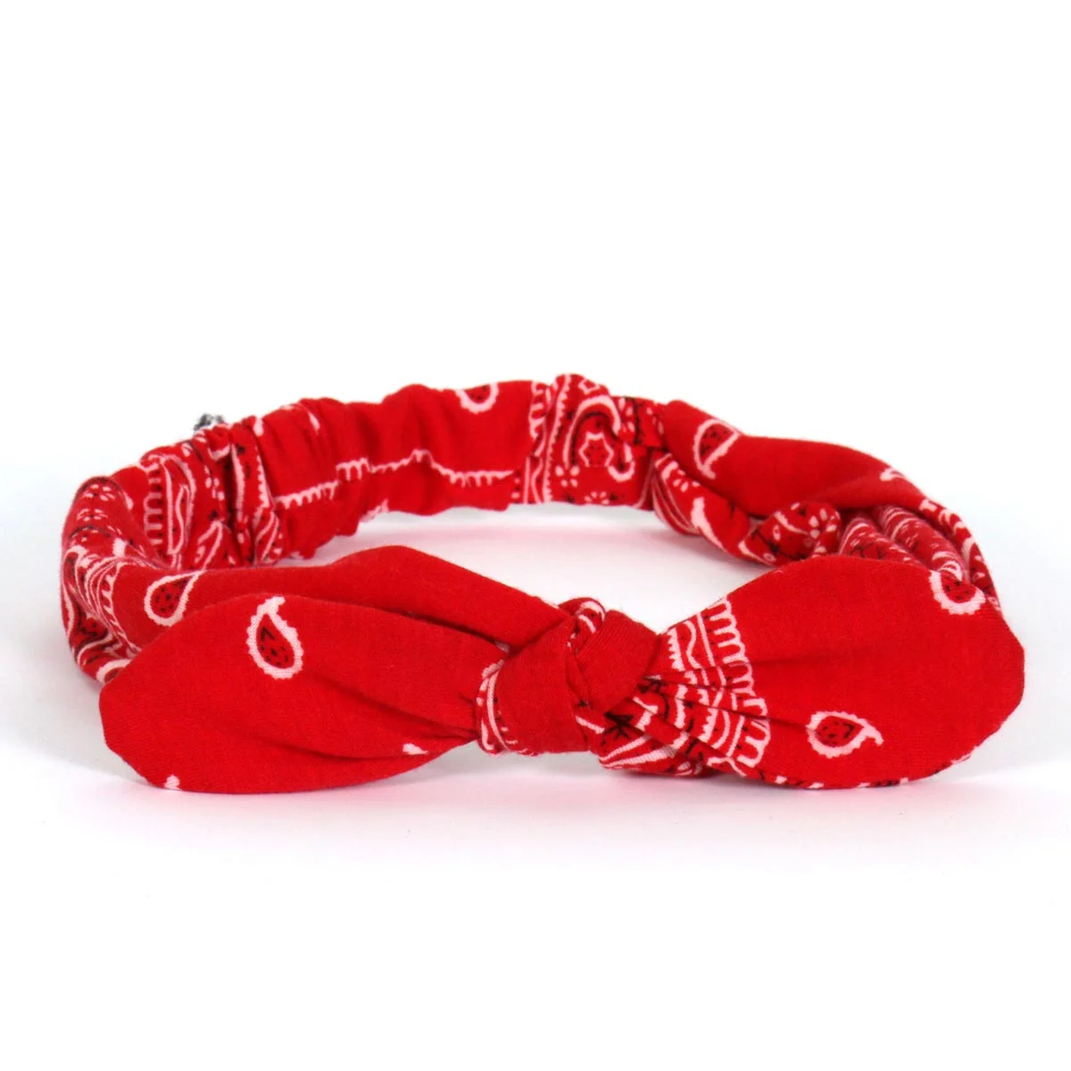 Exclusive Hot Leathers HRJ1001 Paisley Red Headband Carefully Designed