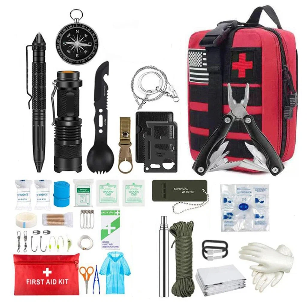 Exceptional Survival MOLLE IFAK First Aid Kit – Full Set Trauma Bag for Camping Hiking Outdoor Adventures Sophisticated