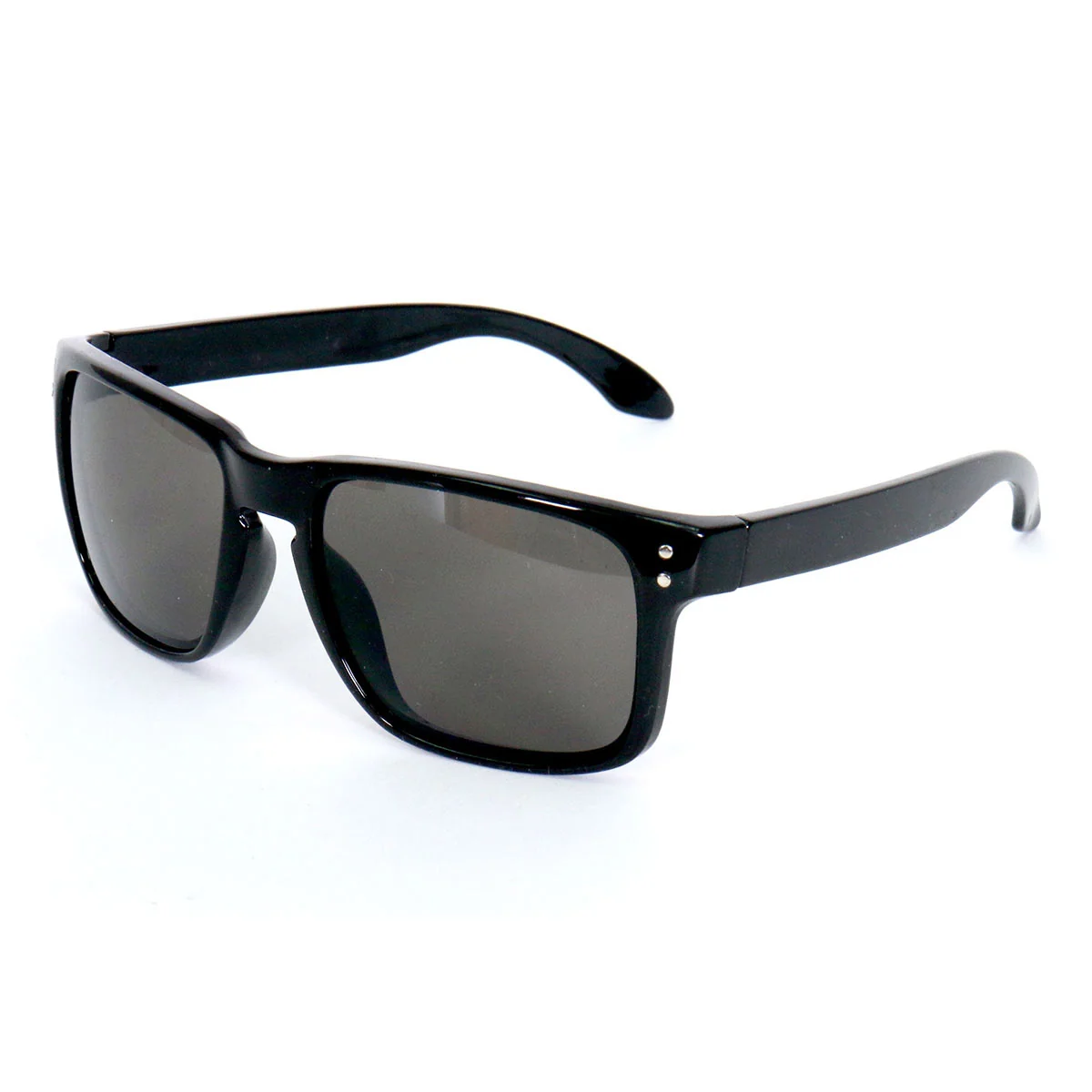Luxury Hot Leathers SGD1076 Rumble Black Smoke Lense Sunglasses Premium