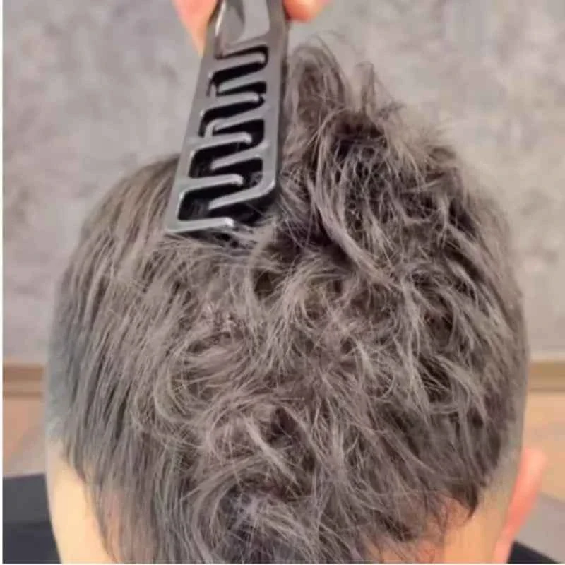 Reusable Men's Styling Comb Set – Plastic Hair Combs for Grip Volume Hair Definition Professional