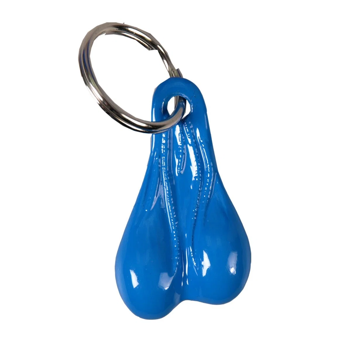 Smart Hot Leathers KCB2004 Blue Balls Key Chain Official