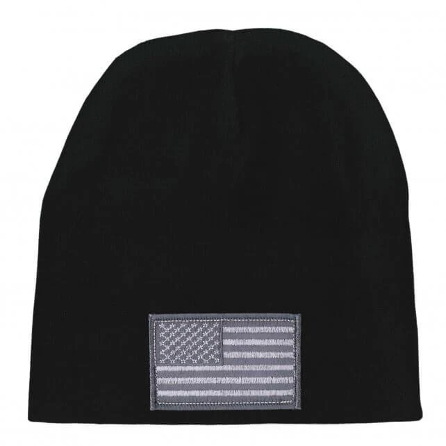 Professional Hot Leathers KHB5001 Urban American Flag Knit Hat Elite
