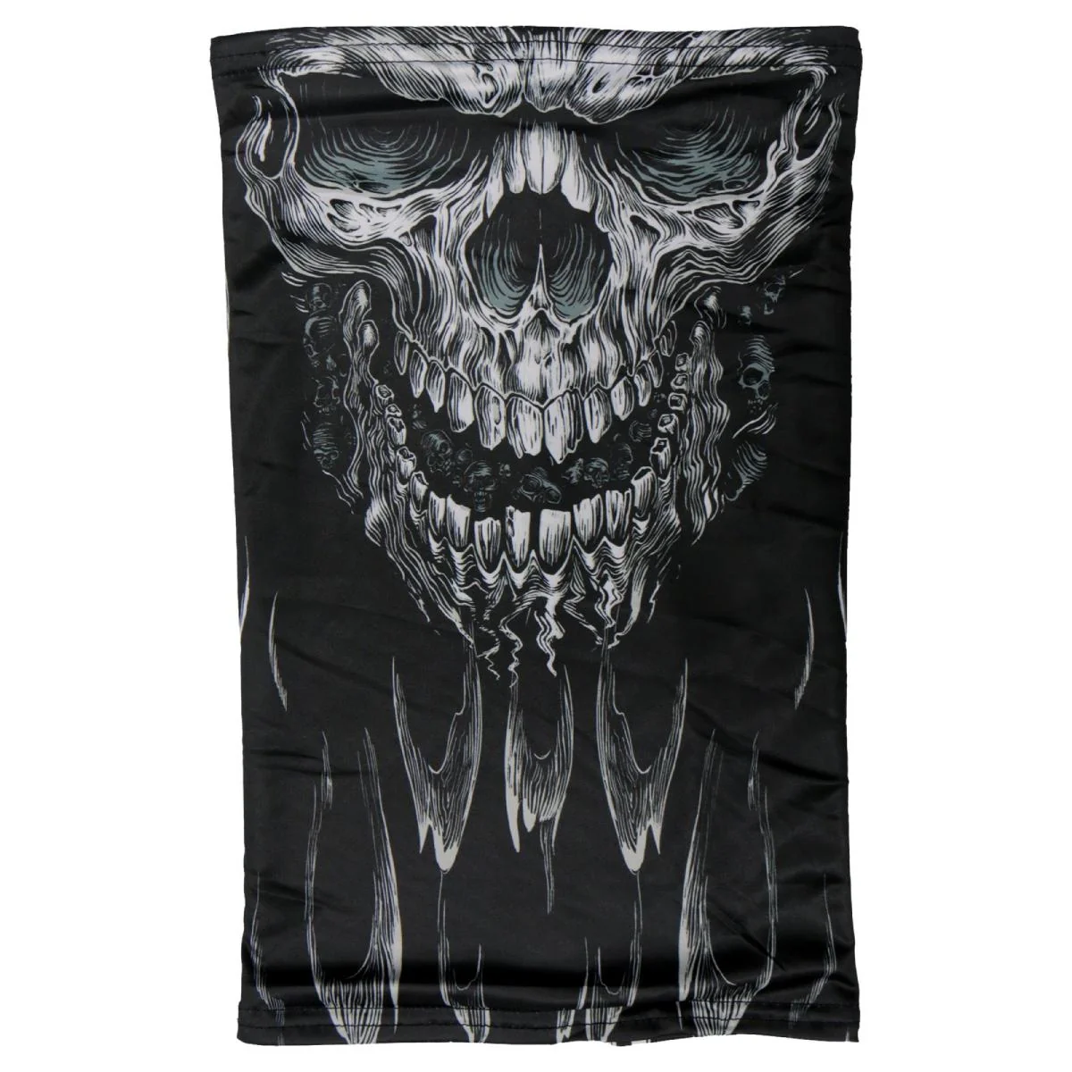 Long-Lasting Hot Leathers HWN2001 Shredder Skull Neck Gaiter Mask Flexible