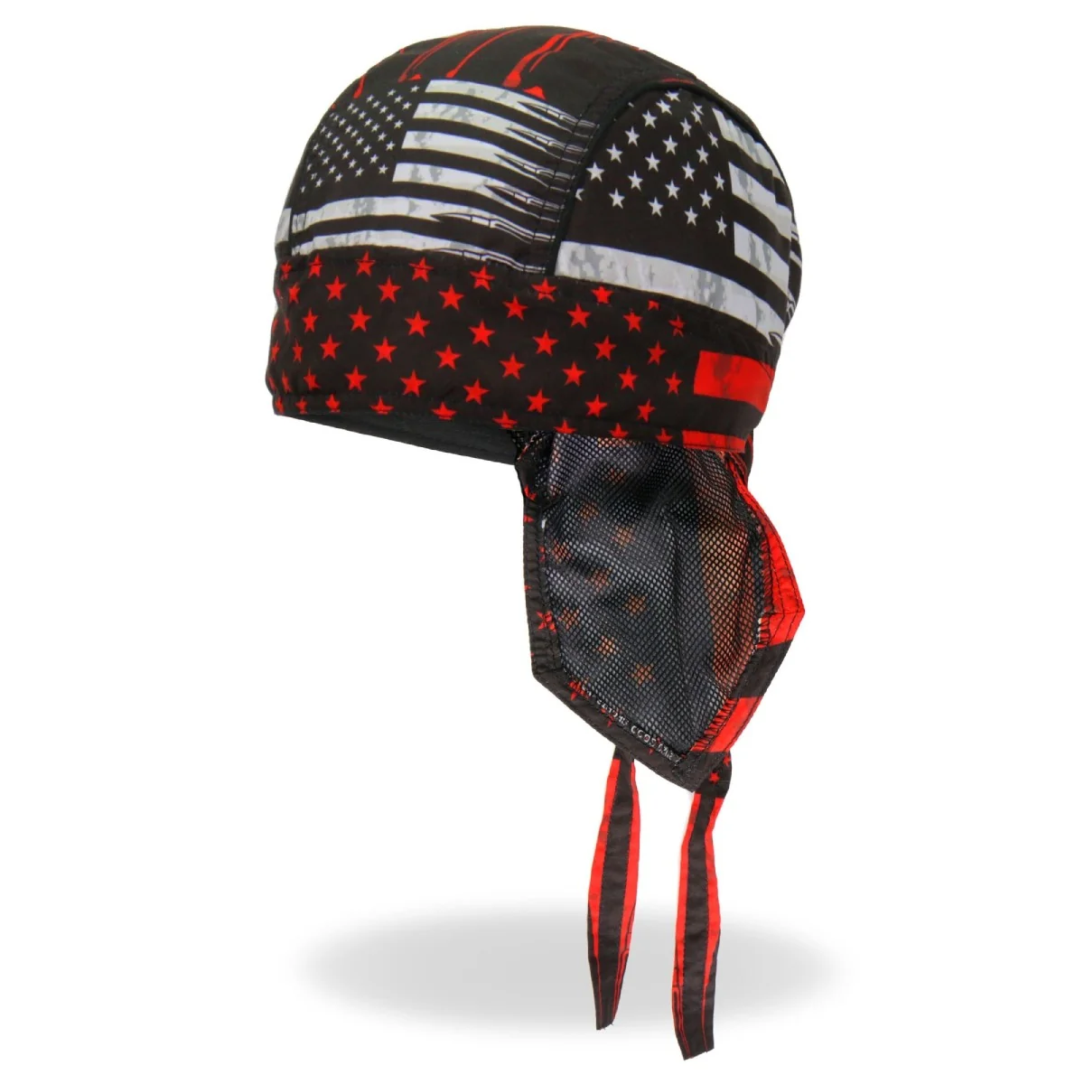 Relaxed Hot Leathers HWH1099 Flag Bullets Headwrap Powerful