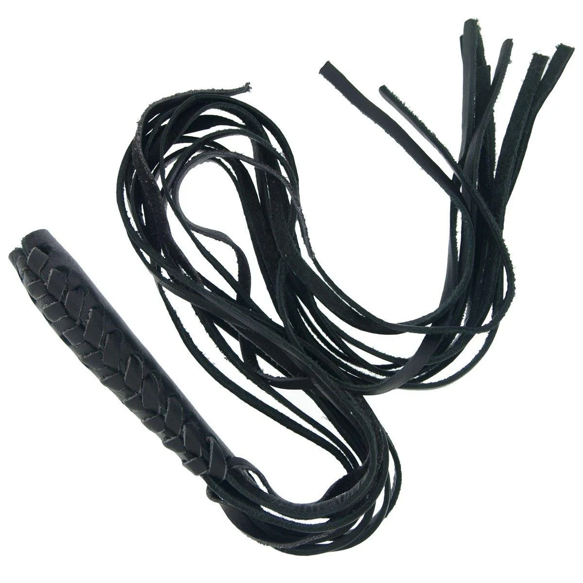 Smooth Hot Leathers CCA1008 Cover Lever with Fringe 20 Black Pure