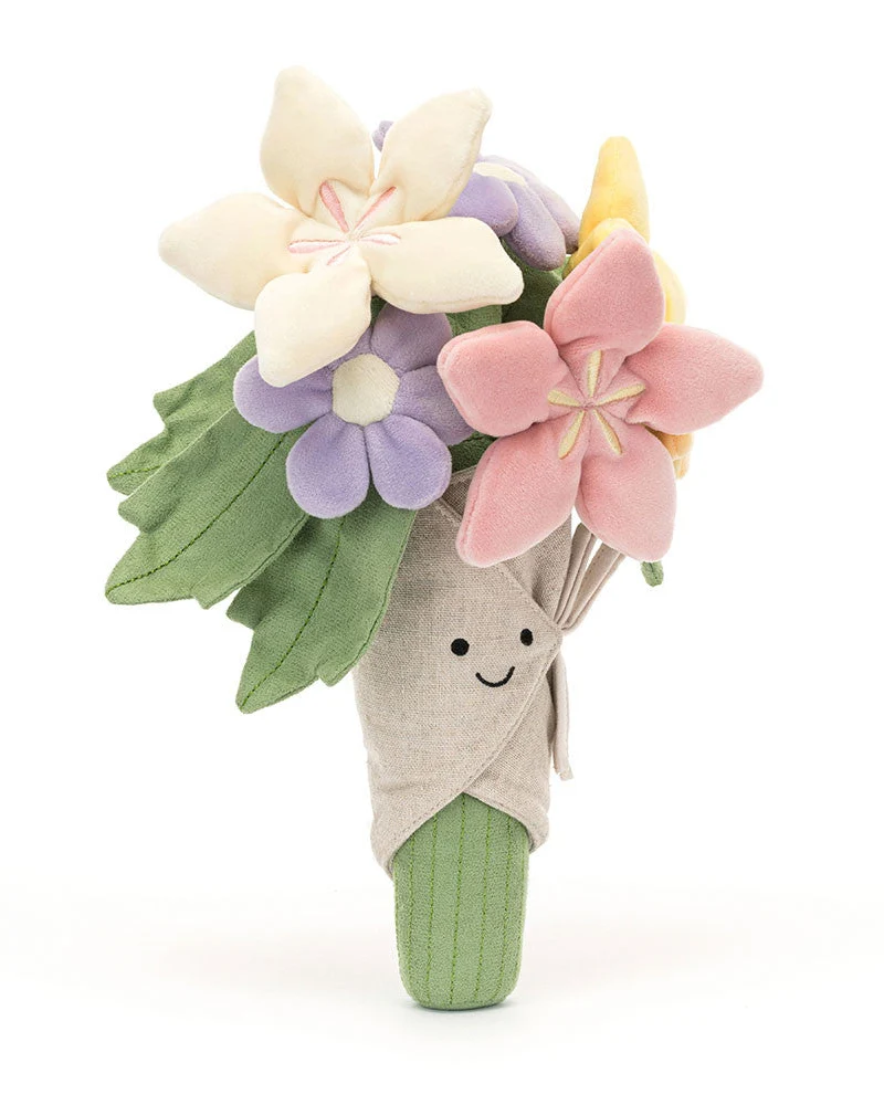 Specialty Jellycat Bouquet of Flowers Advanced