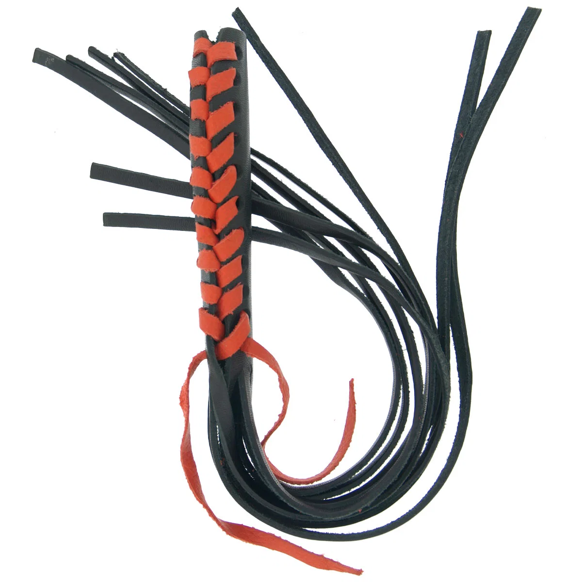 Efficient Hot Leathers CCA1004 Lace-Up Black and Orange Motorcycle Clutch Cover with Fringe Official