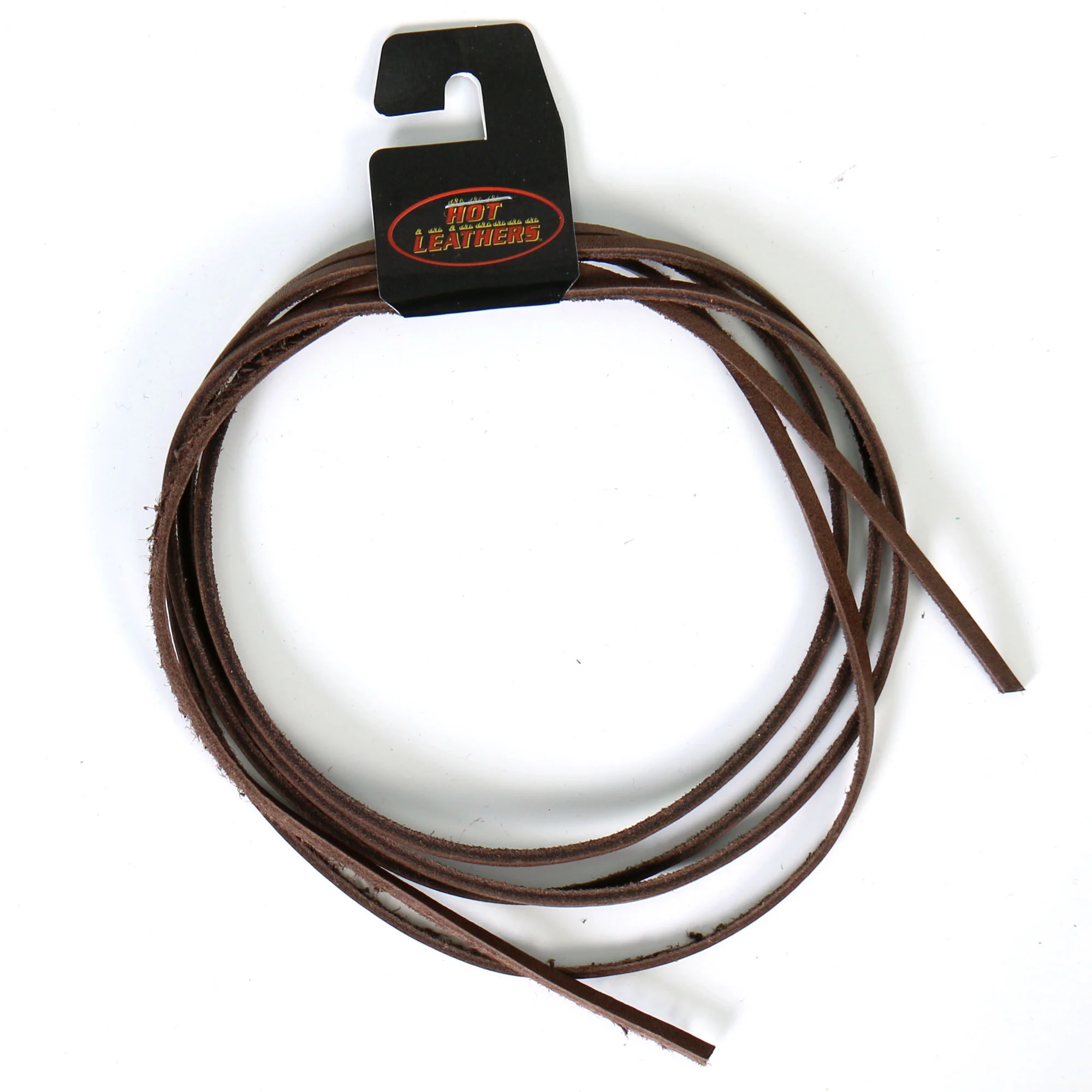 Effective Hot Leathers LHH110 72 Inch Brown Leather Lace Specialty
