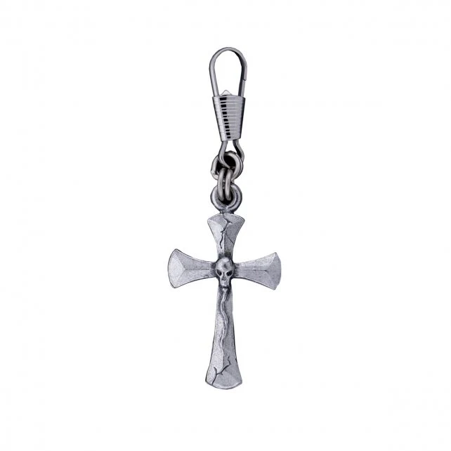 Advanced Hot Leathers ZPA1011 Cross Zipper Pull Green